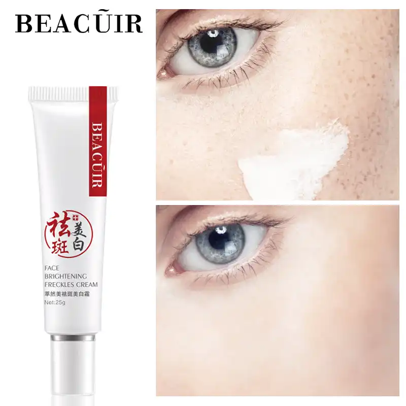beacuir freckle whitening cream