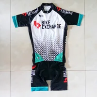 2021 BIKE EXCHANGE Cycling Clothing Men Summer Mtb Road Bike Uniform Short Sleeve Bicycle Wear Suit Cycling Jersey Set