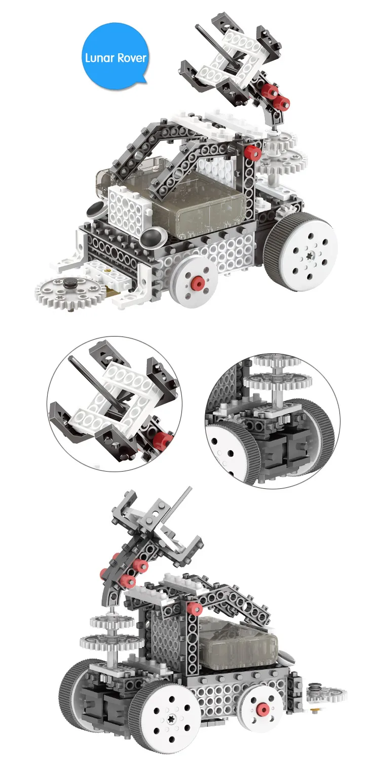 4 in 1 4Channel R/C plastic brick robot toy block set  educational toys kids