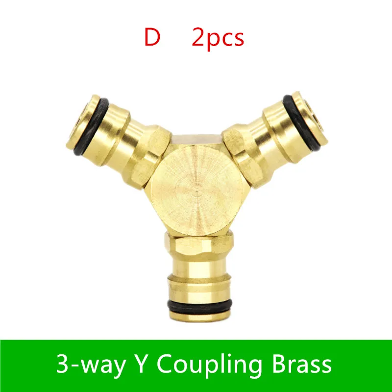 Extension Joint 2-Ways Hose Couplings Plastic 3-Ways Hose Connector For Garden Irrigation Sprinkler Nozzle Hose Fittings
