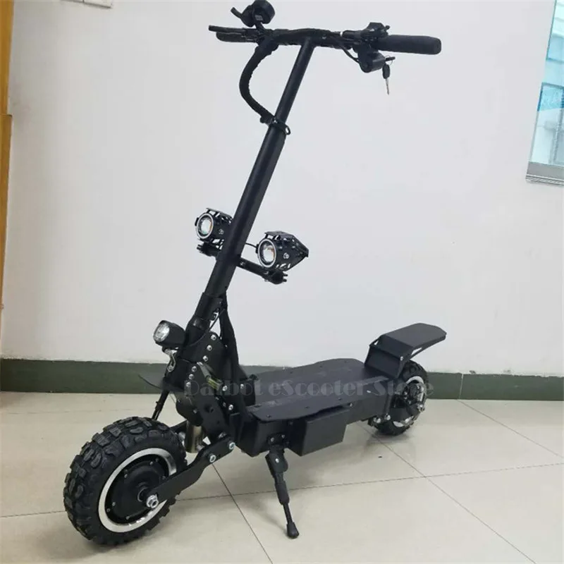Daibot Powerful Electric Bike 11inch 2 Wheel Electric Scooters Dual Motor 1600W 60V Adult Off Road Electric Skateboard With Seat (10)