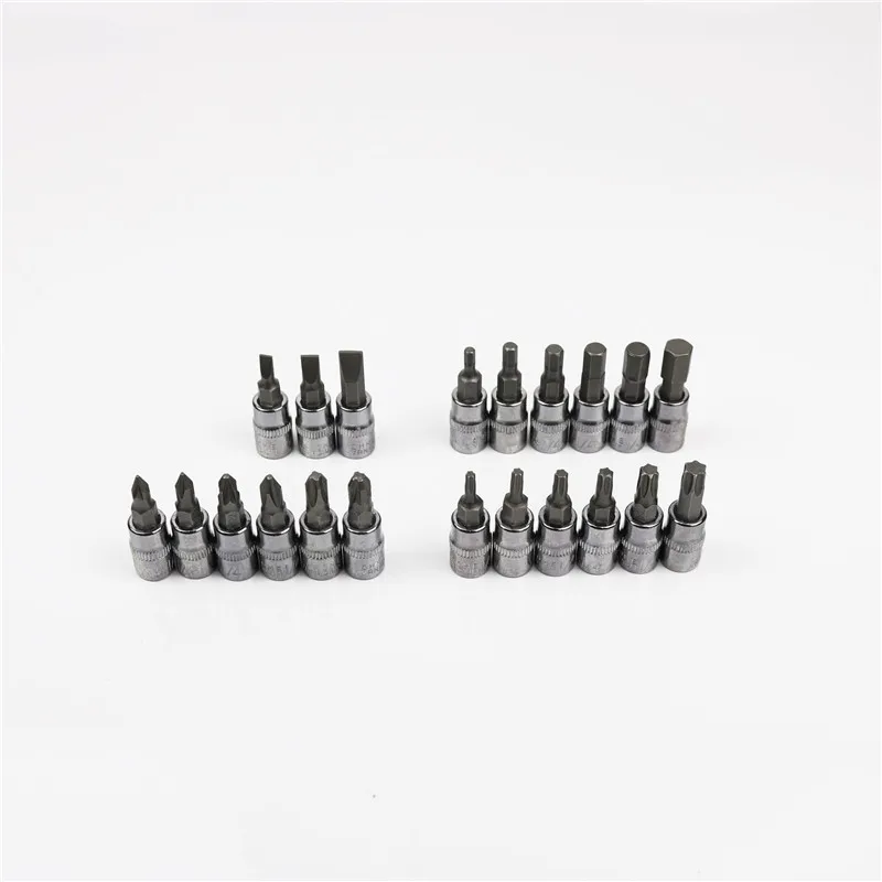 46pcs/set Carbon Steel Combination Tool Set Car Repair Tool Head Ratchet Socket Spanner Screwdriver Socket Set