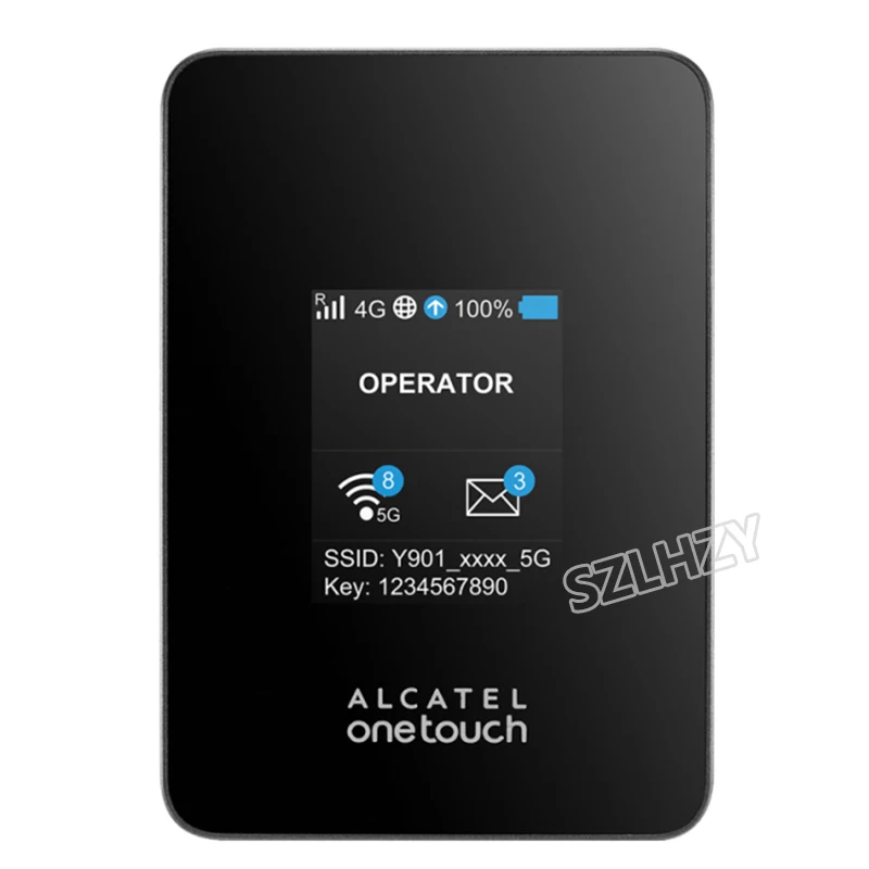 Разблокированный Alcatel Link Y901 4G+ мобильный WiFi точка доступа LTE категории 6 Мобильная точка доступа 300 Мбит/с беспроводной модем MIFI точка доступа