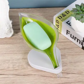 

Soap Holder Sink Sponge Drain Box Creative Suction Cup Soap Storage Drying Rack Cleaning Brush Case Bathroom Soap Dishes