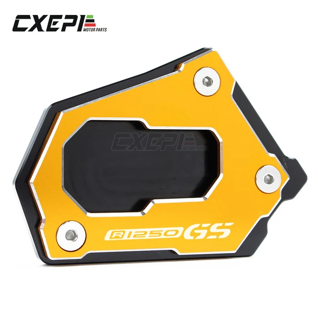 For BMW R1250 GS R 1250 GSA R 1250GS HP Motorcycle CNC Side Stand Enlarge Extension Kickstand R1250GS Accessories Motorbike gold