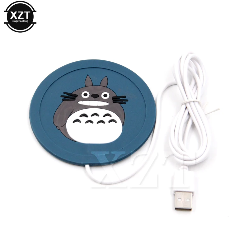5V USB Warmer Silicone Heat Heater for Milk Tea Coffee Mug Cute Thermostatic Coaster Winter Heating Coaster usb heat warmer