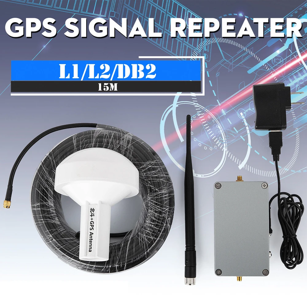 

GPS Signal Amplifier/Beidou Signal Transmitter/GPS Signal Enhancement/Indoor Signal Coverage Amplifier Transfer L1 L2 DB2