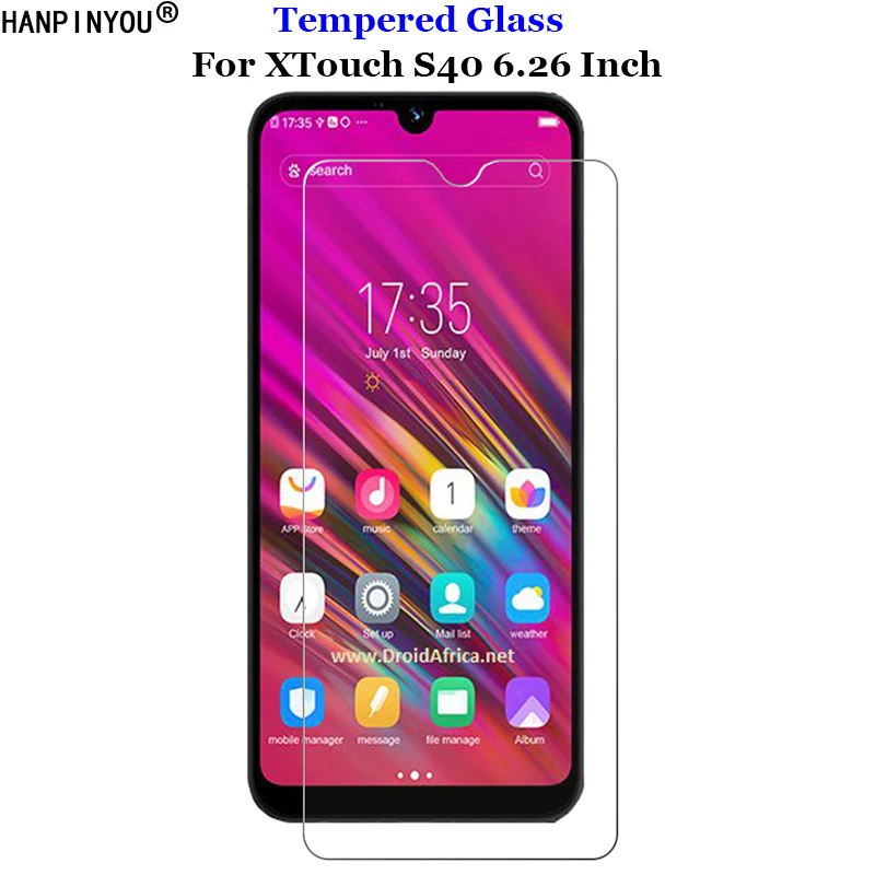 Для XTouch Extreme S40 6 26 &quotзакаленное стекло 9H 2.5D Премиум Защитная пленка для экрана |