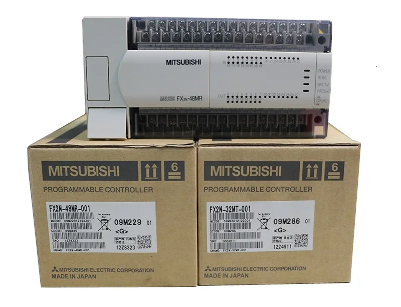 Подлинная mitsubishi PLC контроллер FX2N-80MR-001 FX2N-80MT-001 программируемый логический контроллер