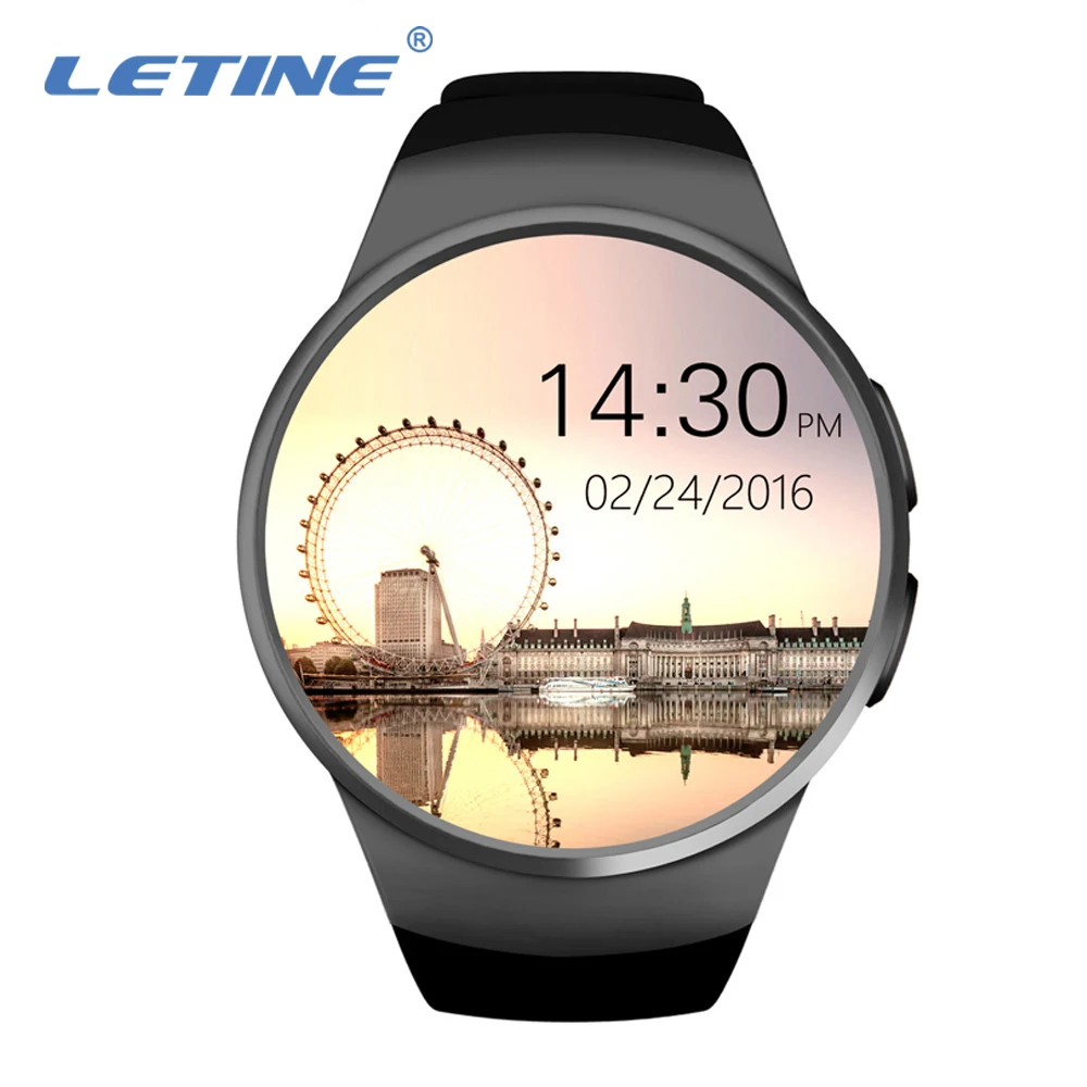 LETINE KW18 сенсорный экран Смарт часы телефон Bluetooth наручные часы Smartfone с сердечного ритма спортивные часы для Android ios