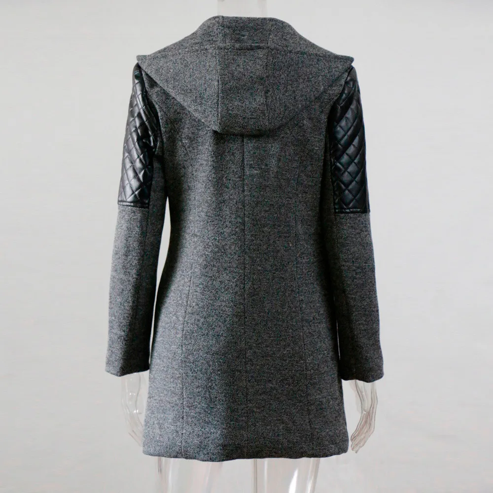 Женские куртки с капюшоном, теплое тонкое толстое пальто, зимняя верхняя одежда с капюшоном, пальто на молнии, женская модная верхняя одежда, топы размера плюс M835