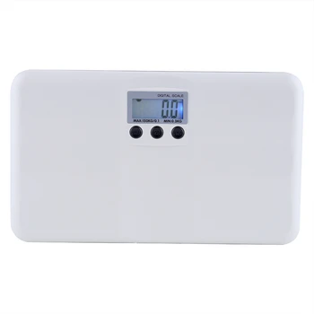 

Electronic LCD Digital Weighting Scale On/Tare Function Battery/Lock Alarm Baby Pet Body Weighting Scale
