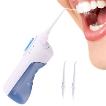 2 скорости 200 мл портативный водный зубной Флоссер гигиена струи полости рта ирригатор ручной на батарейках отбеливание зубов Чистка