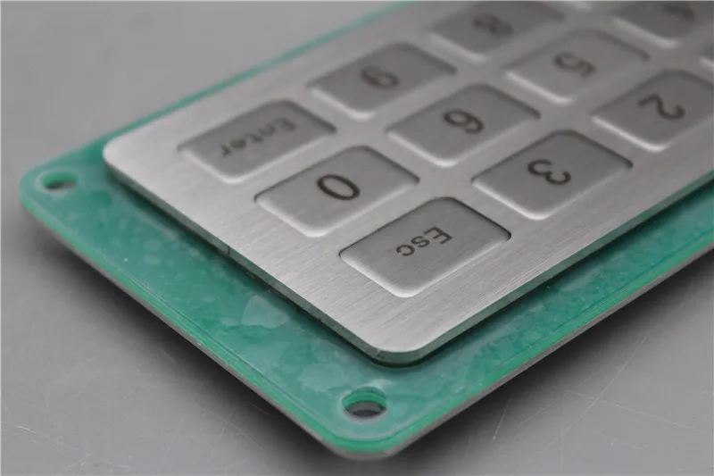 Industrial da Matriz do Teclado Metálico da Prova do Vândalo do Teclado da Matriz Feito na China Teclado Barato - Imagem 3