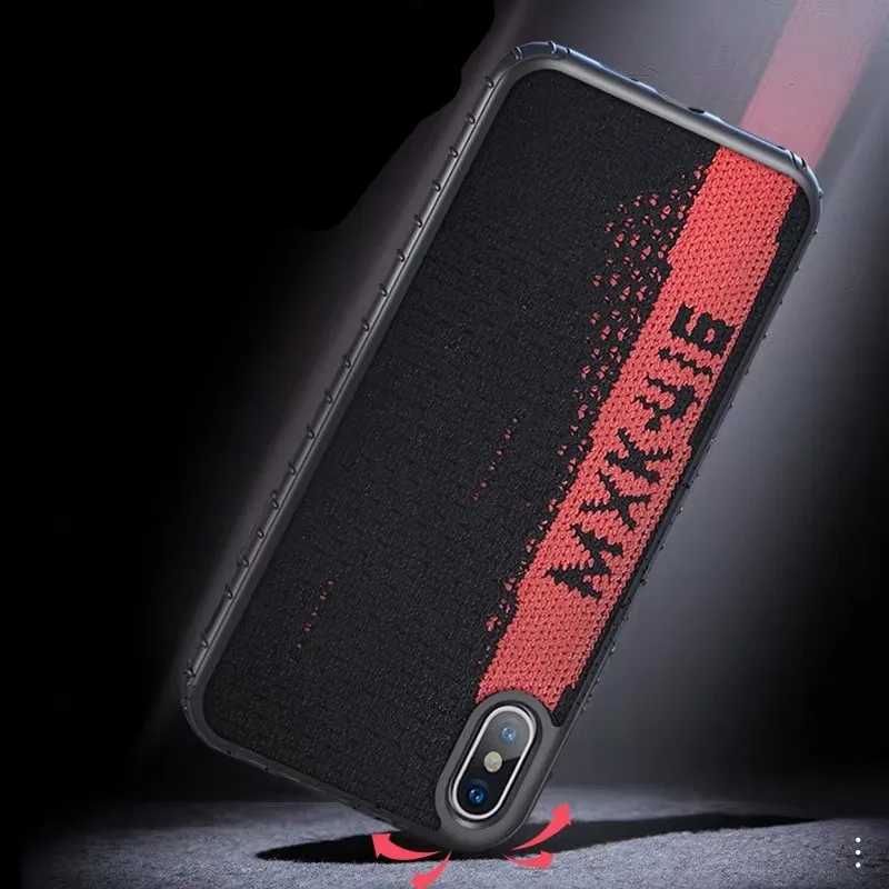 Роскошный чехол Kanye West BOOST 350 V2 для iphone 11 Pro X XS Max Xr 7 7plus 8 8plus 6 S Plus из углеродного волокна и резины