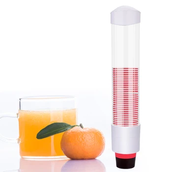 

2PCS Disposable Paper Cup Dispenser Pull Type Water Cup Dispenser Beverage Cup Holder Daily Necessities Home Decor