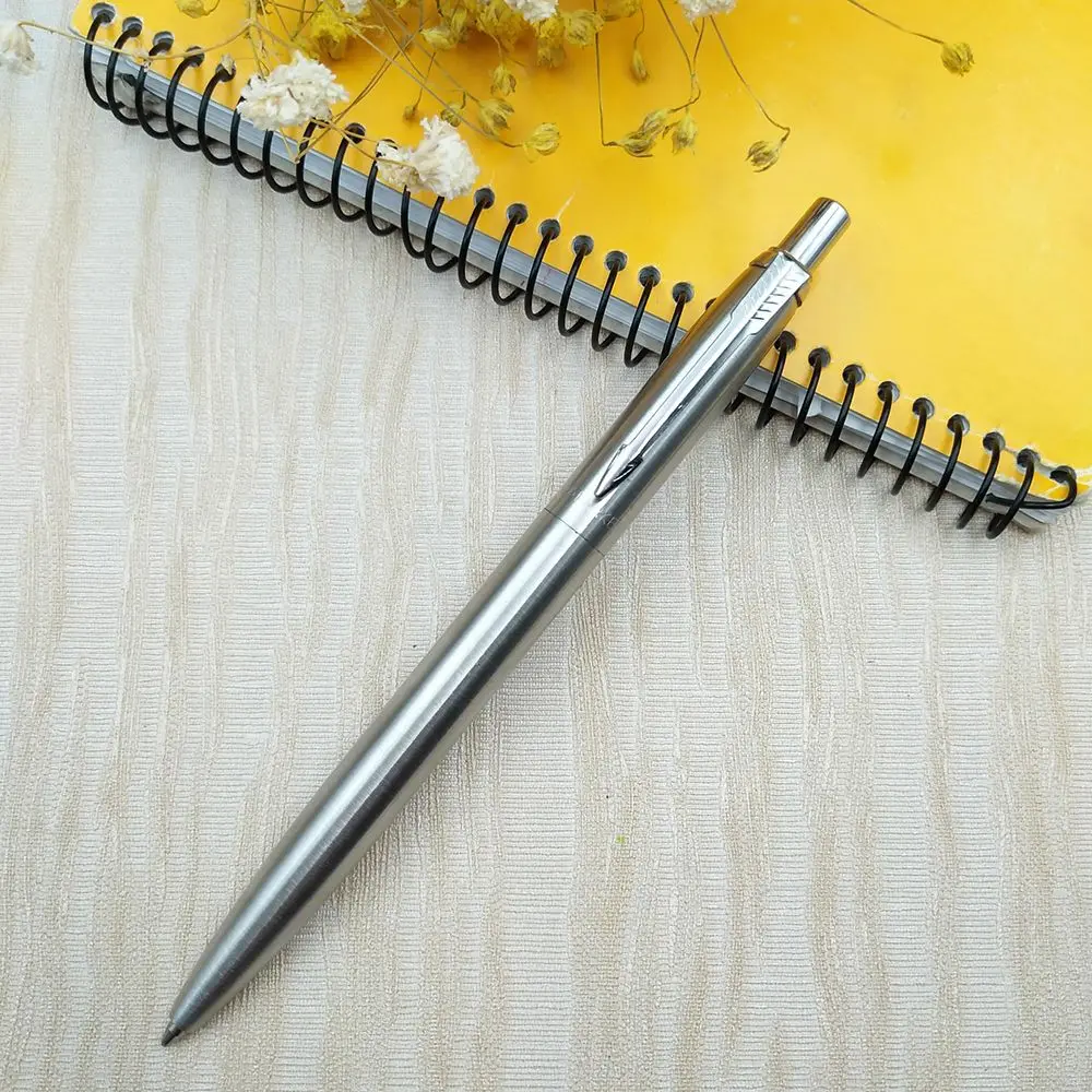 Premium Metal Ballpoint Pen Set with Blue Ink - Ideal for School, Office, and Wholesale Stationery