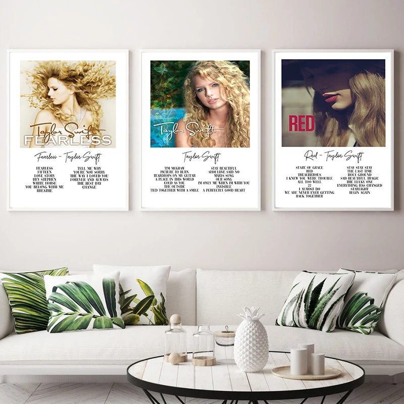 Альбом Taylor Talk Now Red 1989 постеры и принты для влюбленных настенные картины с музыкой