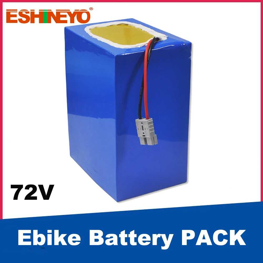 72V Lithium ion Ebike Battery Pack 72Volt 20Ah 30Ah 40Ah 50Ah 60Ah 70Ah For Daymak EM2 EM3 Electric Scooter Motorcycle Motorbike | Спорт и