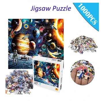 

RCtown 1000 Pieces Jigsaw Puzzles Educational Toys Scenery Space Stars Educational Puzzle Toy for Kids/Adults birthday Gift