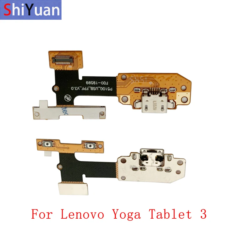 Модуль USB-порта для зарядки разъем гибкий кабель Lenovo Yoga Tablet 8 0 P5000 P5100 запасные