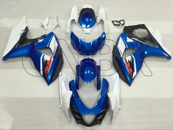 

for GSX-R1000 2012 Full Body Kits GSXR 1000 2011 Blue White Fairing GSX-R1000 2009 - 2016 K9 Plastic Fairings