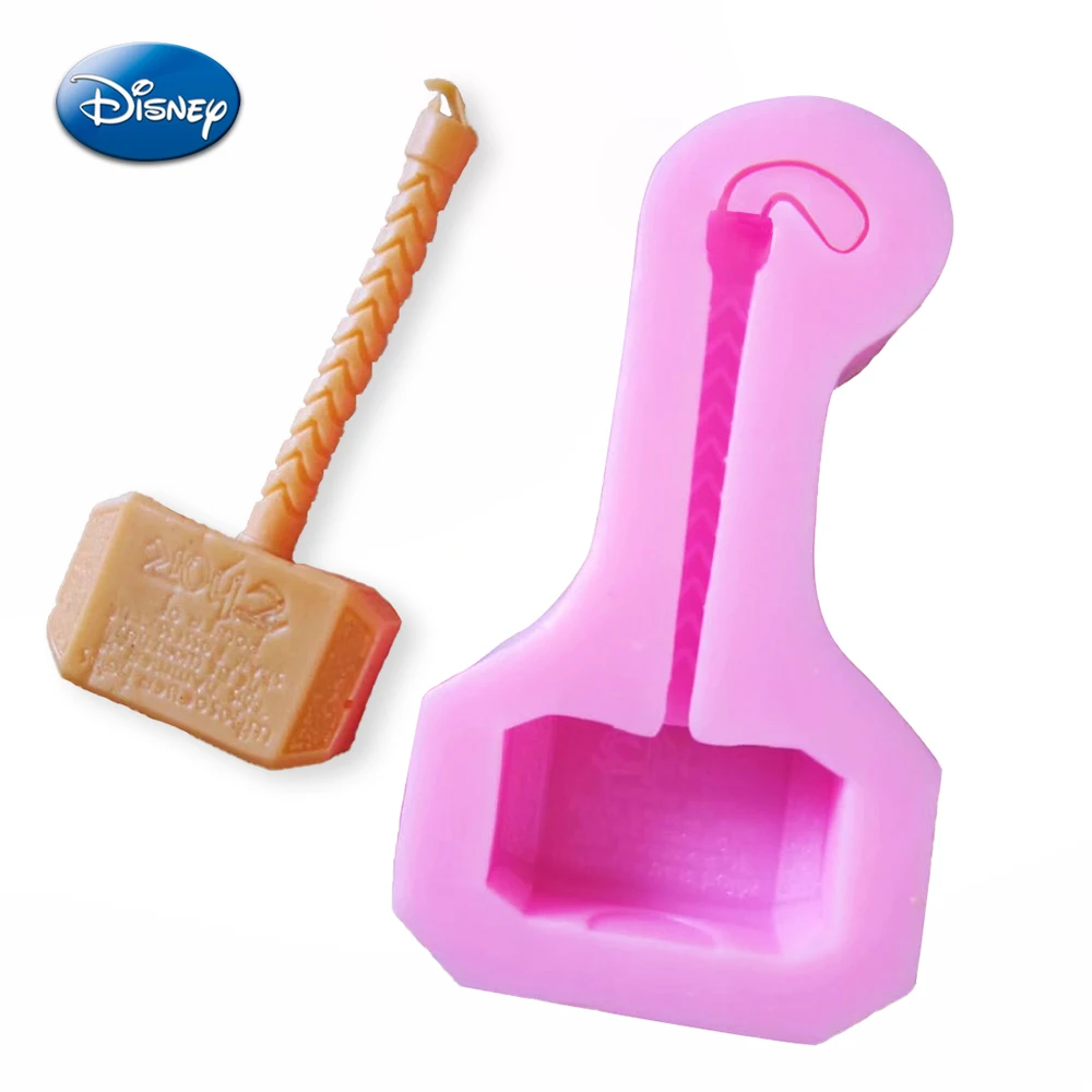 Disney Marvel Mold Silicone Baking Accessories 3D DIY Craft Spiderman Iron Man Thor Chocolate Cake Mould Decorating Toys Gift | Игрушки и