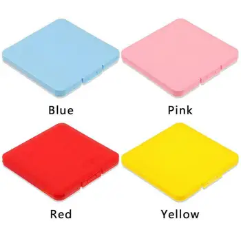 

1PCS cartoon square storage buckle plastic box mask storage box