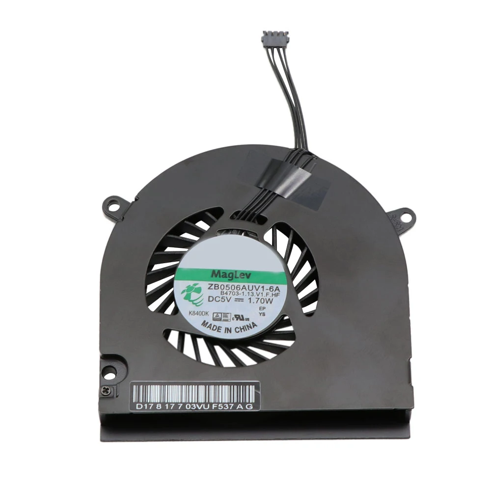 Asunflower охлаждающий вентилятор для MacBook Pro 1" A1278 2008 2009 2010 2011 2012 Вентилятор охлаждения ZB0506AUV1-6A