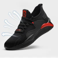 Mesh Steel Toe Lightweight Work Shoes