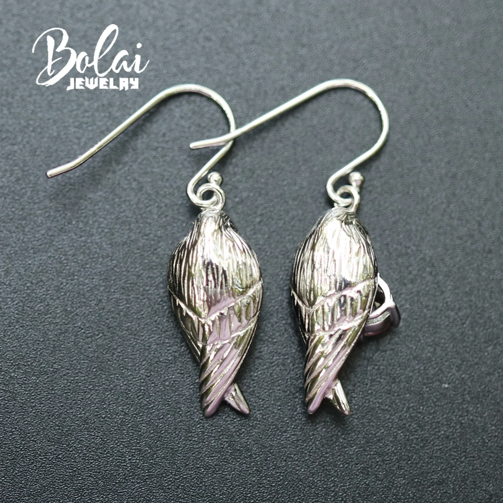 Bolaijewelry, изменение цвета, зултанит, серебро 925 пробы, "Сорока", серьги, изготовленные драгоценным камнем, хорошее ювелирное изделие, хороший рождественский подарок