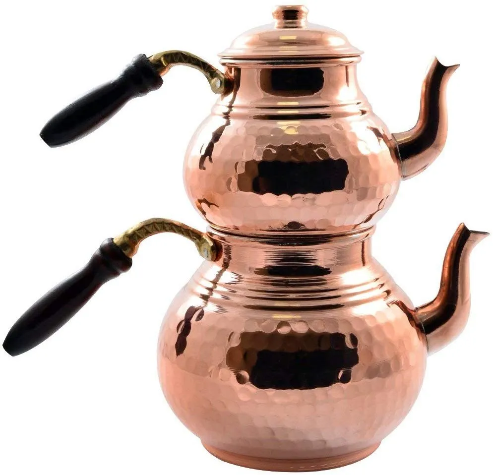 

Handmade Teapots Samaver Copper Tea Set Traditional English Chinese Japanese Tea Coffee Kettle Boiler Christmas Gift
