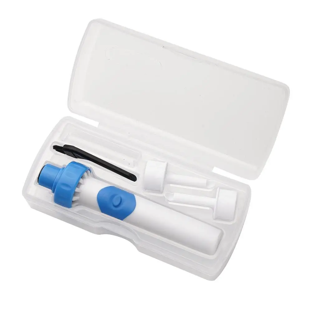 Портативный Электрический Очиститель для ушей, набор для удаления ушей, спиральные ушные инструменты для ухода за здоровьем, чистящие средства с заменой мягких головок