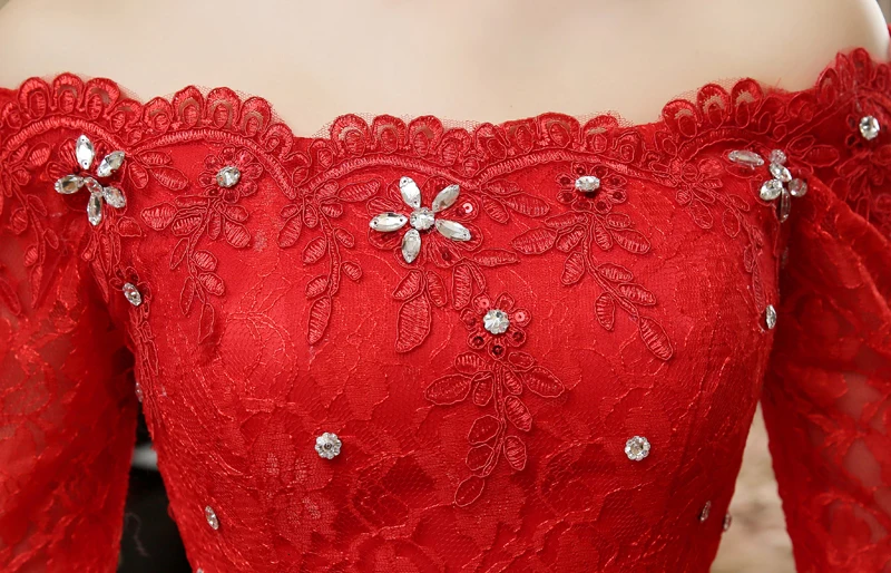 Vivian's Bridal, с открытыми плечами, длина до пола, бальное женское платье, свадебное платье, хрустальные бусины, с блестками, сзади, со шнуровкой, женское свадебное платье
