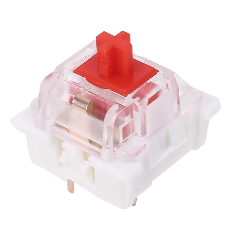 Outemu-3 핀 스위치 블랙 레드 브라운 블루 SMD LED 스위치, 기계식 키보드 교체용 체리 MX 게이트론 diy용