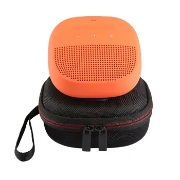 

Cover Case For B ose SoundLink Micro Bluetooth Wireless Speaker -Fits For Plug&Cables Pouch Box Storage Strap Zipper Bag