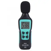 RM062 ЖК-цифровой измеритель уровня звука, измеритель уровня шума, измерение децибел данных 30-130 дБ