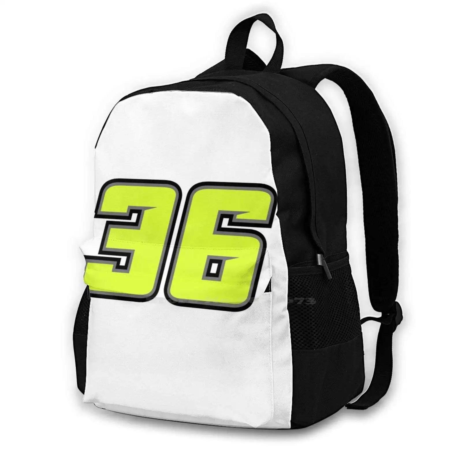 

Joan Mir 36 Merch Teen College Student Backpack Laptop Travel Bags Logo 2020 2021