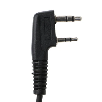 

2-Pin PTT Throat Microphone Earpiece Mic For Baofeng UV5R Radio Walkie Talkie D08A