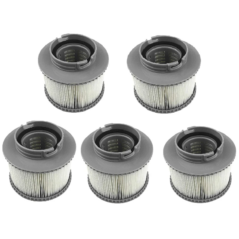 

5 Piece Filters Camaro Blue Sea Elegance Hot Tub Spa Cartridges Best Gifts for Inflatable Spa for Mspa