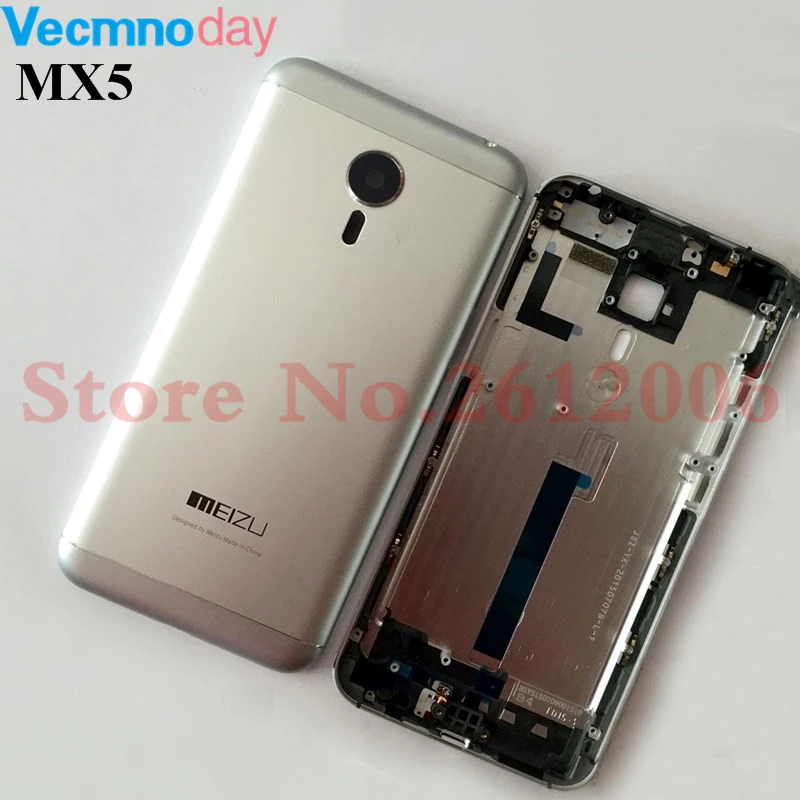 Чехол на батарейку для Meizu MX5, чехол на заднюю крышку, запасной чехол с объективом для камеры+ Кнопки громкости