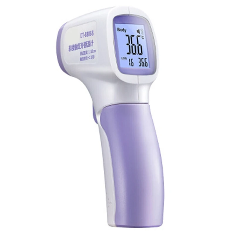 

Digital Non-Contact IR Infrared Home Ear and Forehead Electronic Thermometer Forehead Body Temperature Meter