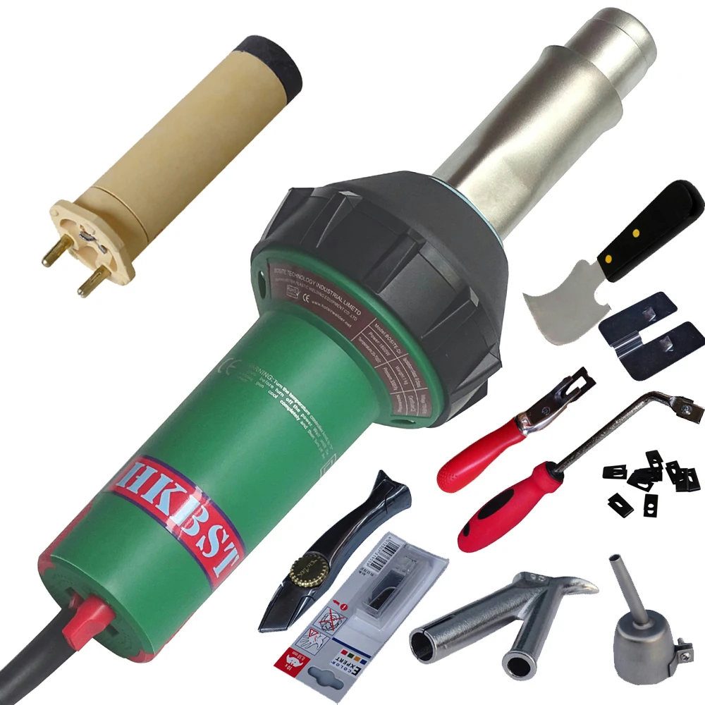 HKBSTPVCvinylfloorwelderkitsandtoolsincludehotairhand