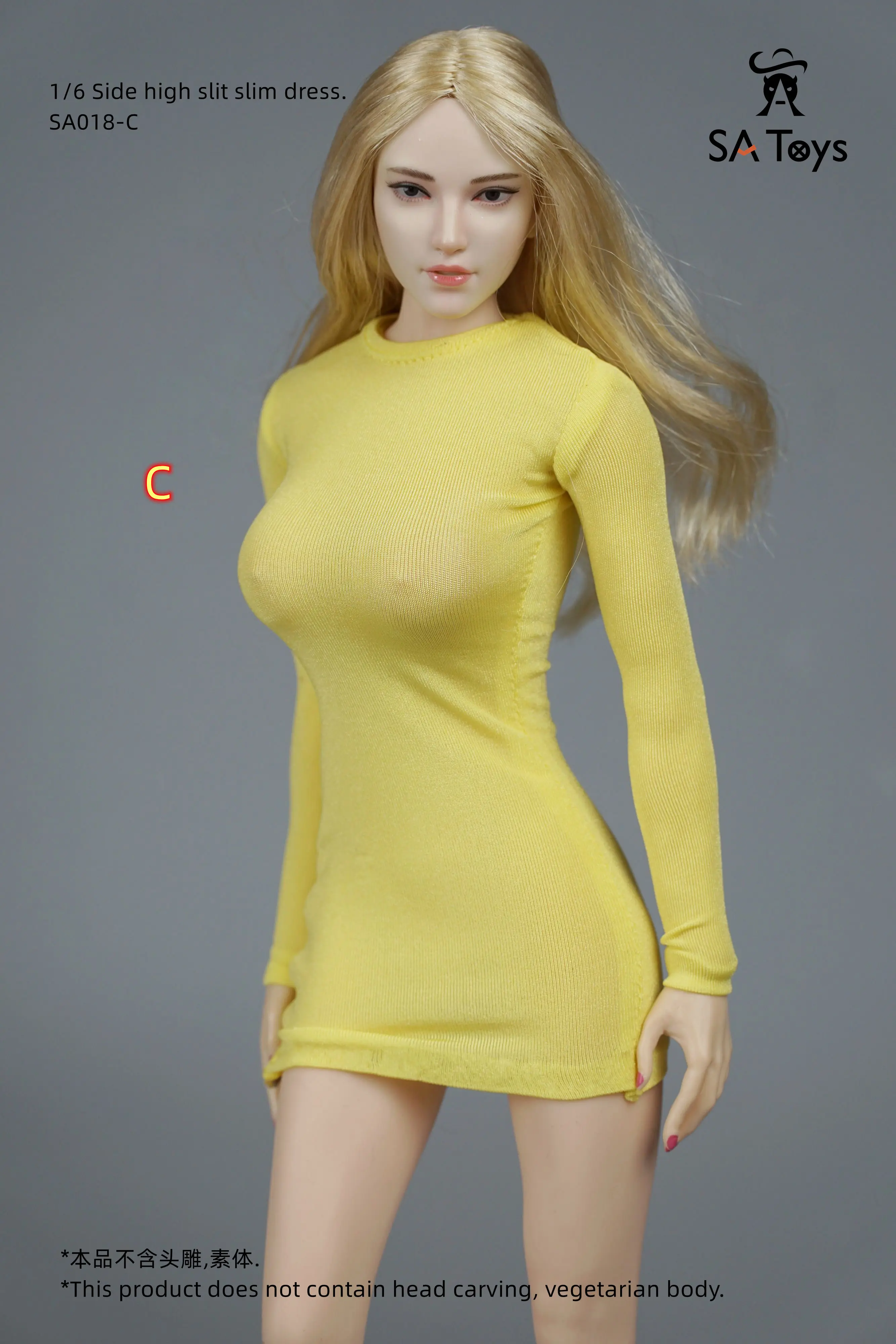 ZCERA 1/6 Scale Sexy Clothes Dress Accessories for 12 inch Female