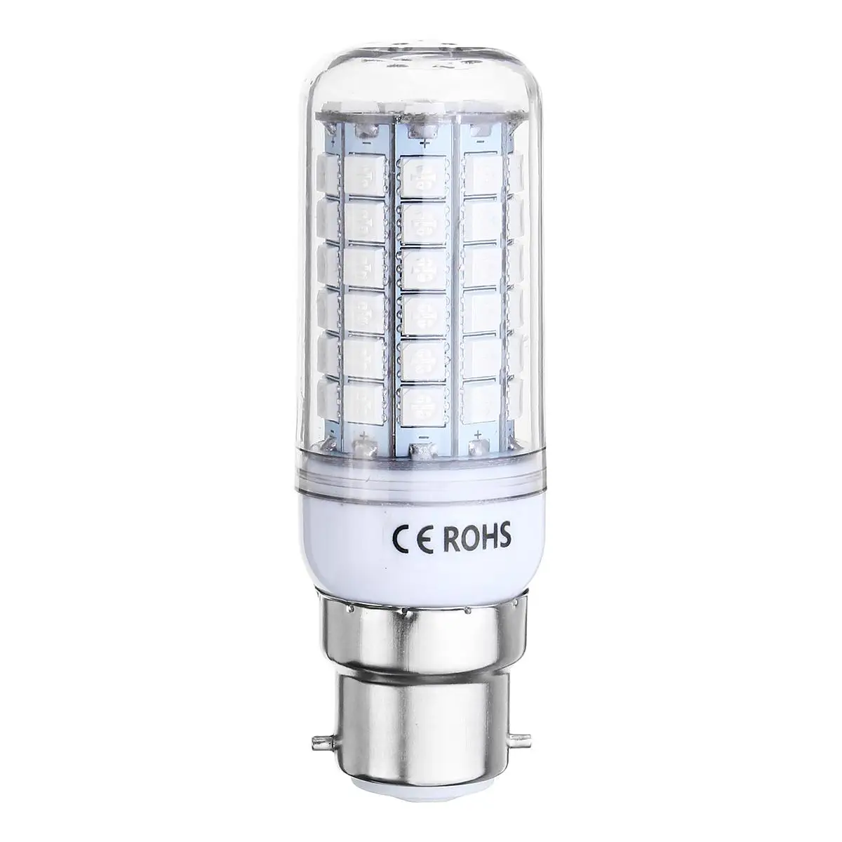 7W E27 B22 E14 5050 SMD незатемнения светодиодный лампочка, точечная лампа красный зеленый синий AC110V