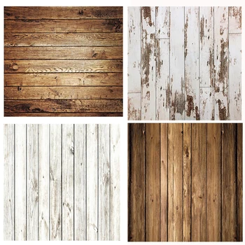 

Photo Background Retro Wood Texture Photography Backdrops Props Decoration 60x60cm For food Photo Studio Video