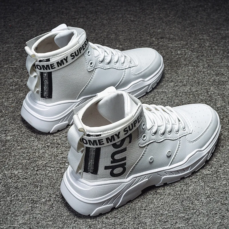 

AJ1 MEN'S SHOES Winter Air Force One High Shoes Trendy Shoes 2019 New Style Online Celebrity Sneakers Korean-style Trend Athleti