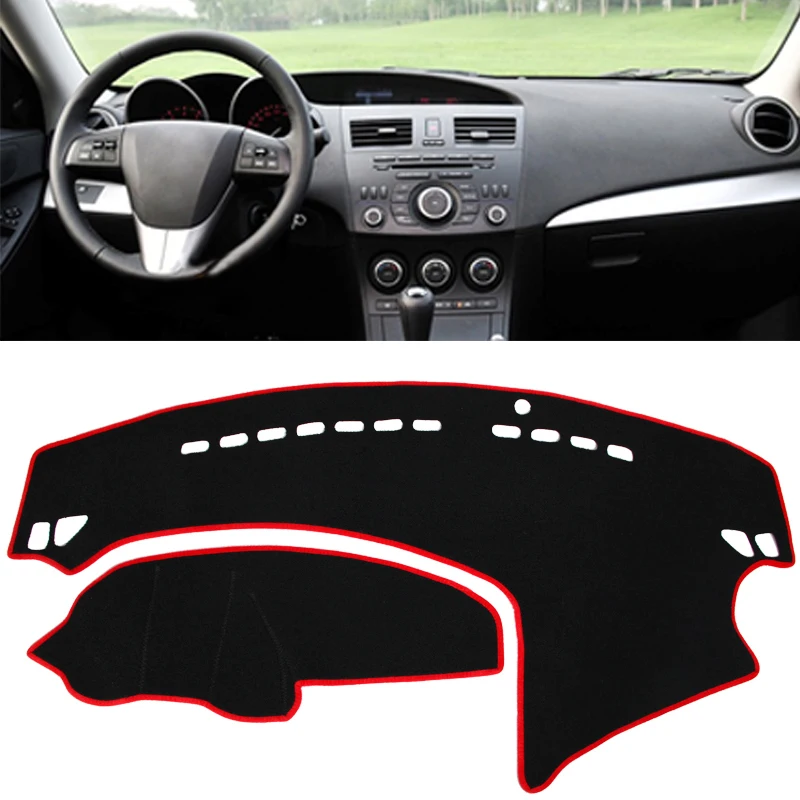 

Dashboard Cover Pad Dashmat Dash Mat Sun Shade Carpet Pad For 2009-2013