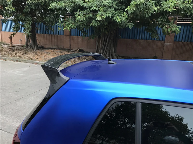 MK7 GTI O Стиль углеродного волокна задний крыша спойлер, крыло, багажник для Volkswagen Golf 7 VII МК 7 GTI& R
