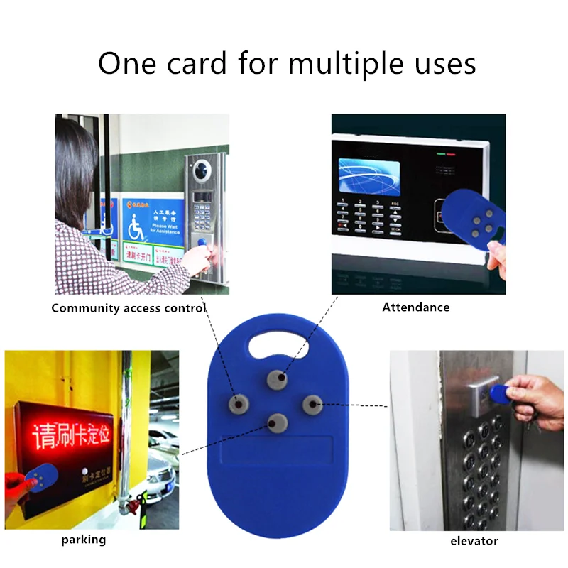 Access Control RFID Multiple T5577 EM 125khz Writable IC 13.56Mhz M1k S50 UID changeable Keychain Tag Token copy clone CUIDAccess Control RFID Multiple T5577 EM 125khz Writable IC 13.56Mhz M1k S50 UID changeable Keychain Tag Token copy clone CUID